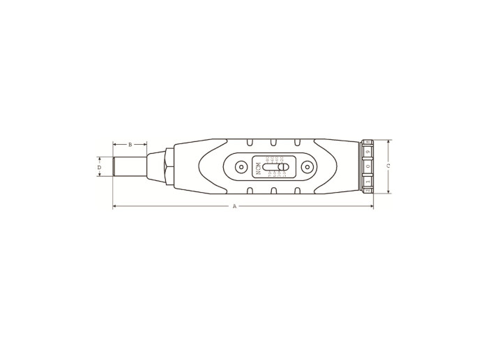 Викрутка динамометрична MA500-2A Lindstrom