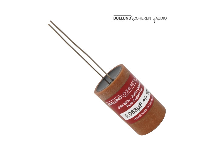 Конденсатор 0,068 uF JDM-Cu-060 Pure Copper Foil Capacitor Duelund Audio