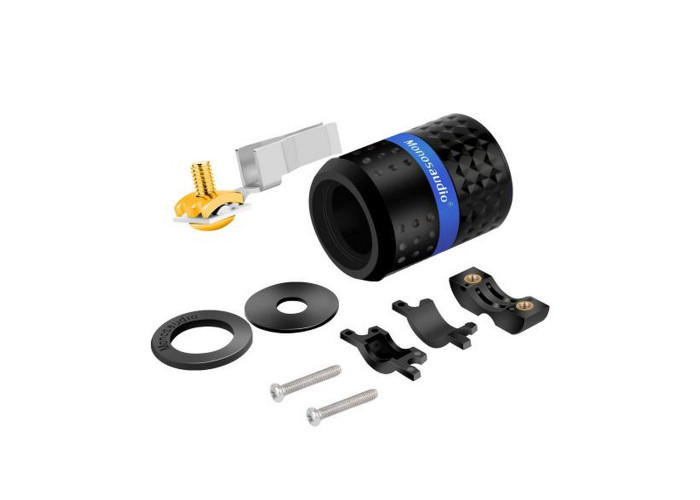 Силовая вилка и розетка E103R/F103R Monosaudio (2 пары)