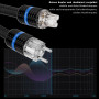 Силовая вилка и розетка E103R/F103R Monosaudio (2 пары)
