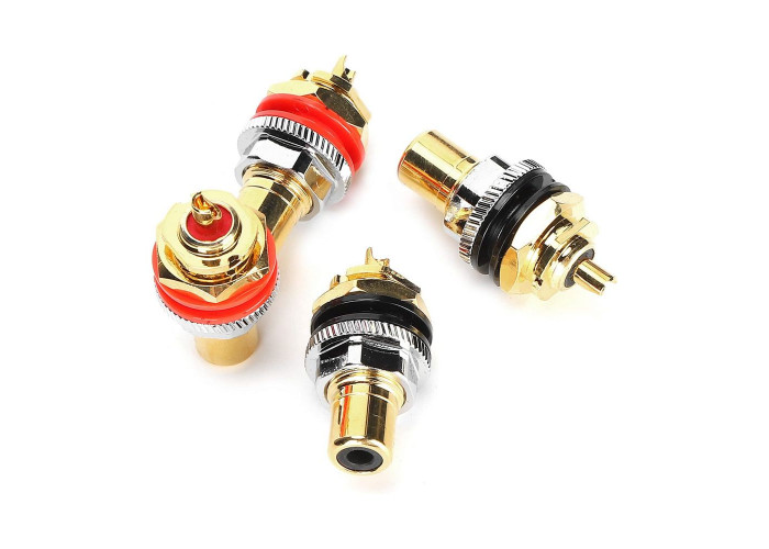 Роз'єм RCA C401G Monosaudio (2 пари)